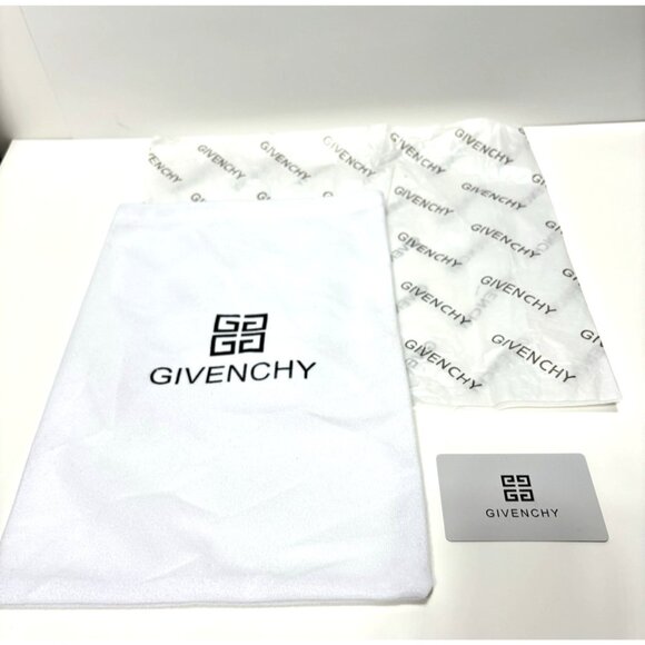 Givenchy Dust Bag ,Tissue Paper & Card - Authentic From Shoe Box Accessories Set - Picture 2 of 8